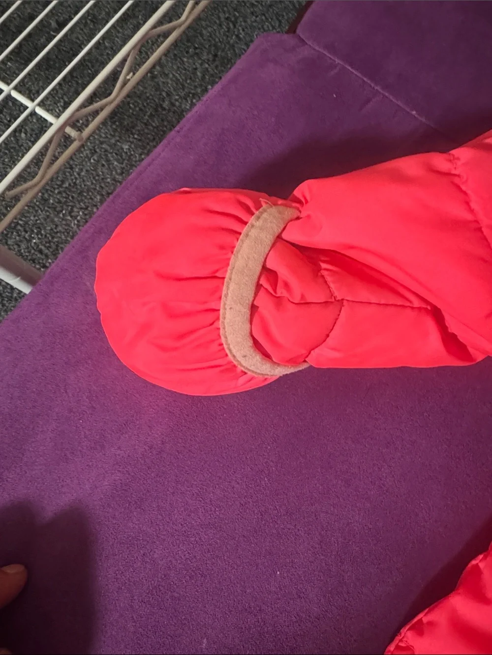 Nike Hot Pink Hooded Puffer One-Piece